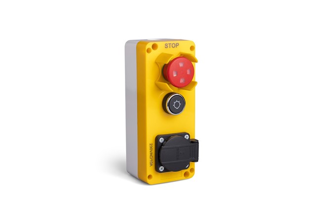 PA Series 3 Holes B100DHL + CP200EP + EPREU1H +  CMUHAFAZA Yellow-Grey Lift Station